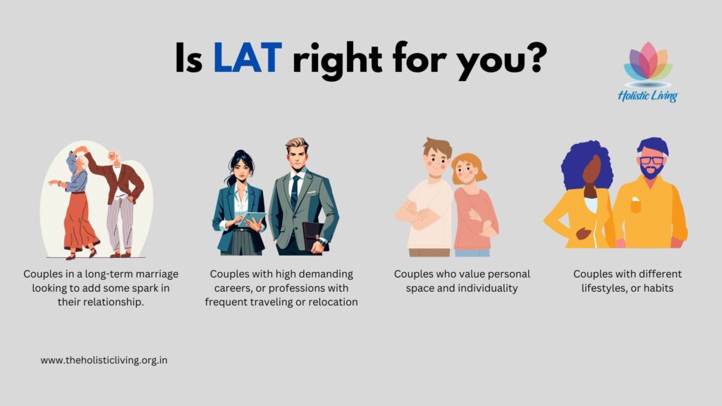 Who should go for living apart together or LAT?